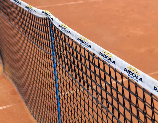 Tennisnetz mit Werbedruck